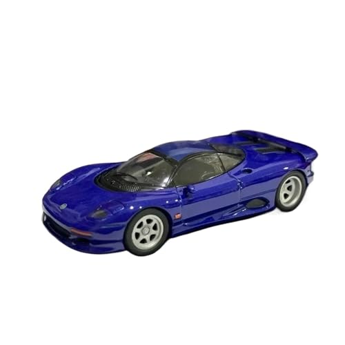 XGFFBAGB 1/64 Für XJR15 Sammlung Von Druckguss-Legierung Auto Modell Ornamente(Blu,with Box) von XGFFBAGB