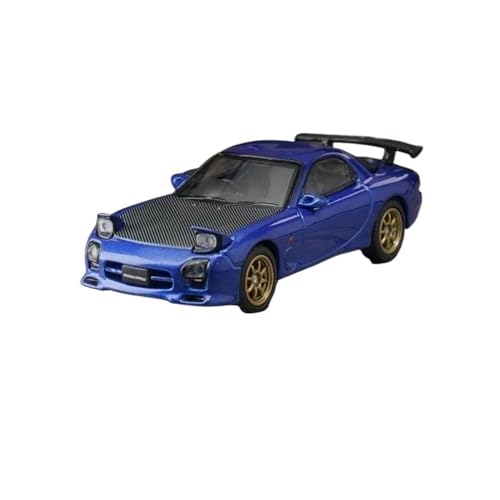 XGFFBAGB 1/64 Legierungsautomodell Druckguss(Blu,with Box) von XGFFBAGB