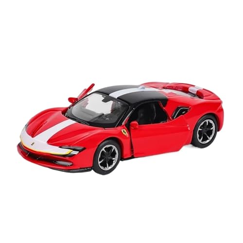 XGFFBAGB 1/64 Modell Serie Sammlung Auto Legierung Modell Spielzeug Geschenk Szene Dekoration(Rosso,with Box) von XGFFBAGB