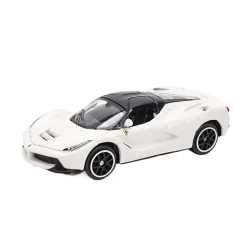 XGFFBAGB 1/64 Modell Serie Sammlung Auto Legierung Modell Spielzeug Geschenk Szene Dekoration(White,No Box) von XGFFBAGB