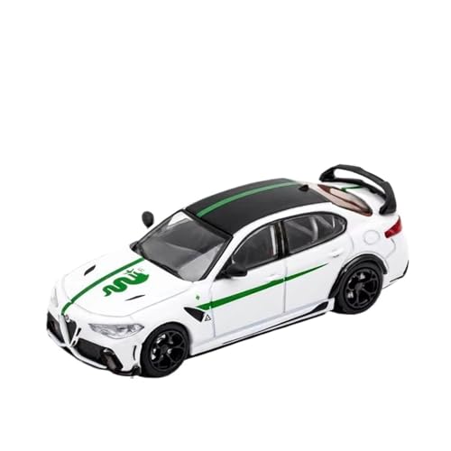 XGFFBAGB 1/64 Für GTA Auto Legierung Motor Fahrzeug Diecast Metall Modell Geschenk Spielzeug(White,with Box) von XGFFBAGB