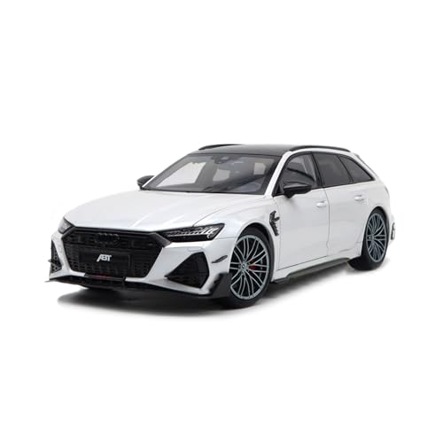 XGFFBAGB 1:18 Für ABT RS7 Diecast Modell Spielzeug Autos Geschenke(White,No Box) von XGFFBAGB