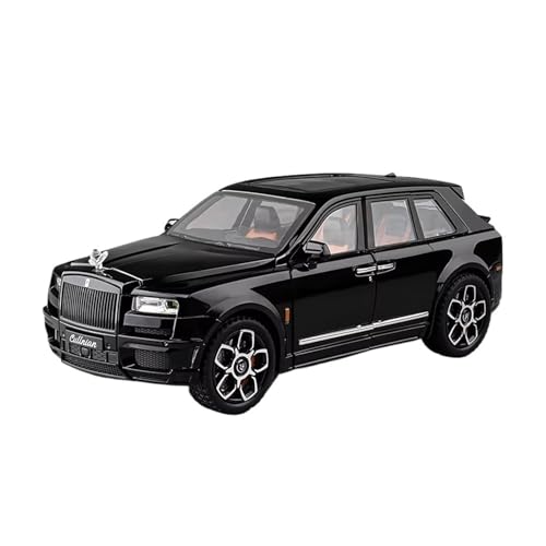 XGFFBAGB 1:18 Für Cullinan Off Road SUV Legierung Metall Diecast Modell Auto Spielzeug(Black,with Box) von XGFFBAGB