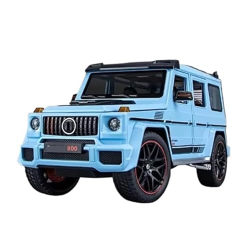 XGFFBAGB 1:18 Für G800 Legierung Modell Sound Licht Pull Back Auto Off-Road SUV Spielzeug Sammlung Dekoration Geschenk(Blu,No Box) von XGFFBAGB