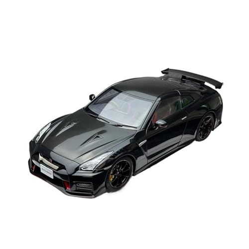 XGFFBAGB 1:18 Für GT-R35 Sportwagenmodell Automodell Statische Verzierung(Black A,with Box) von XGFFBAGB