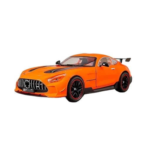 XGFFBAGB 1:18 Für GT Sport Auto Legierung Auto Modell Pull Back Spielzeug Druckguss Sammlung Dekoration Geschenk(Orange,No Box) von XGFFBAGB