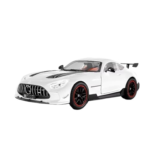 XGFFBAGB 1:18 Für GT Sport Auto Legierung Auto Modell Pull Back Spielzeug Druckguss Sammlung Dekoration Geschenk(White,with Box) von XGFFBAGB