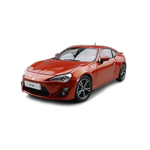 XGFFBAGB 1:18 Für GT86 Rennwagen Diecast Modellauto Spielzeug Geschenke(Orange,with Box) von XGFFBAGB