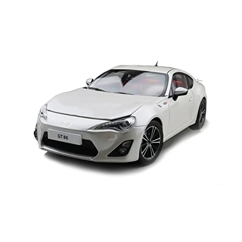 XGFFBAGB 1:18 Für GT86 Rennwagen Diecast Modellauto Spielzeug Geschenke(Silver,with Box) von XGFFBAGB