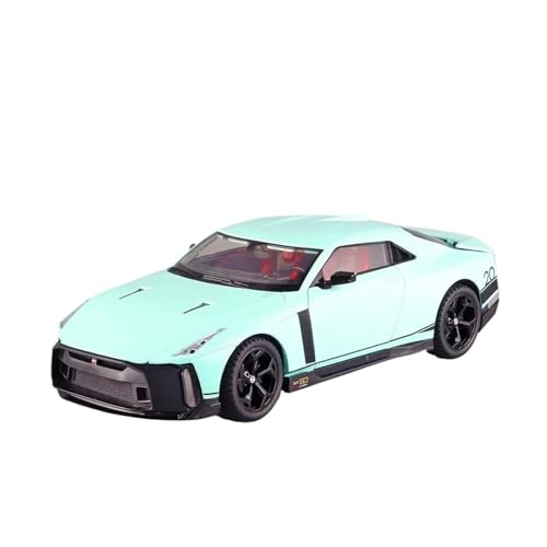 XGFFBAGB 1:18 Für GTR50 Legierung Sport Auto Metall Druckguss Sound Und Licht Fahrzeuge Modell Sammlung Spielzeug Geschenke(Blu,with Box) von XGFFBAGB