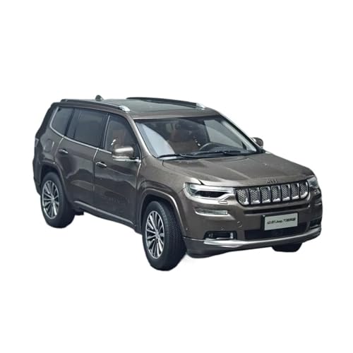XGFFBAGB 1:18 Für Grand Commander SUV Metallautomodell, Statische Ausstellung, Geschenkkollektion(Brown,with Box) von XGFFBAGB