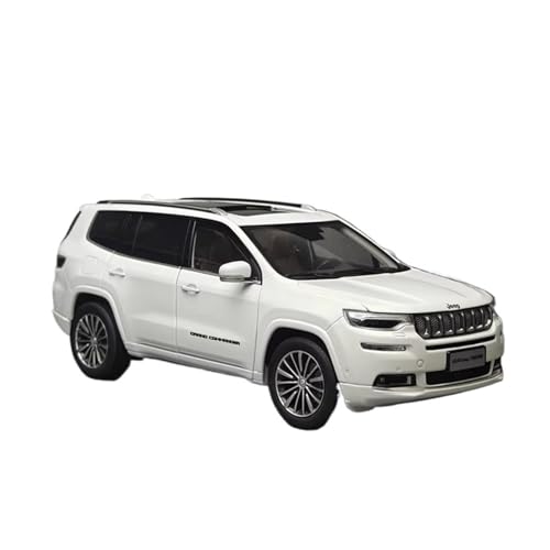XGFFBAGB 1:18 Für Grand Commander SUV Metallautomodell, Statische Ausstellung, Geschenkkollektion(White,with Box) von XGFFBAGB