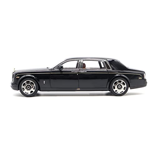 XGFFBAGB 1:18 Für Phantom Extended Wheelbase Diecast Modell Spielzeug Auto Geschenke(Black,with Box) von XGFFBAGB