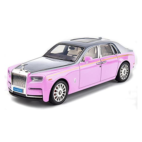XGFFBAGB 1:18 Für Phantom Legierung Diecast Spielzeug Metall Auto Modell Sammlung Geschenke(Pink,No Box) von XGFFBAGB