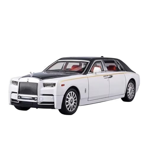 XGFFBAGB 1:18 Für Phantom Legierung Metall Druckguss Modell Auto Spielzeug Geschenke(Black White A,with Box) von XGFFBAGB