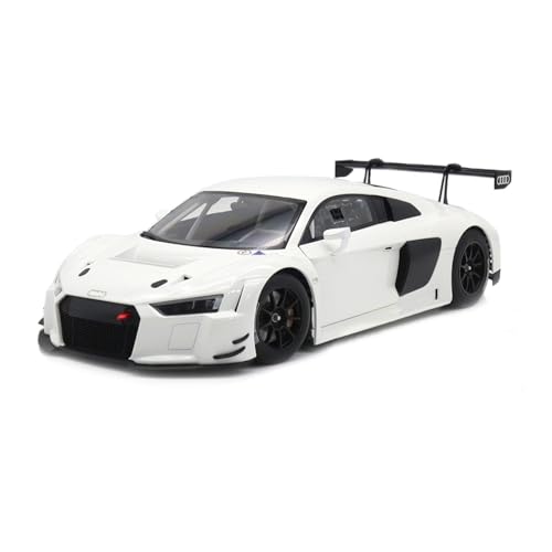 XGFFBAGB 1:18 Für R8 FIA GT3 Plain Farbe Version Modell Auto Spielzeug Geschenke(White,with Box) von XGFFBAGB