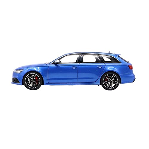 XGFFBAGB 1:18 Für RS6 Avant C7 Diecast Modell Spielzeug Autos Geschenke(Blu,with Box) von XGFFBAGB