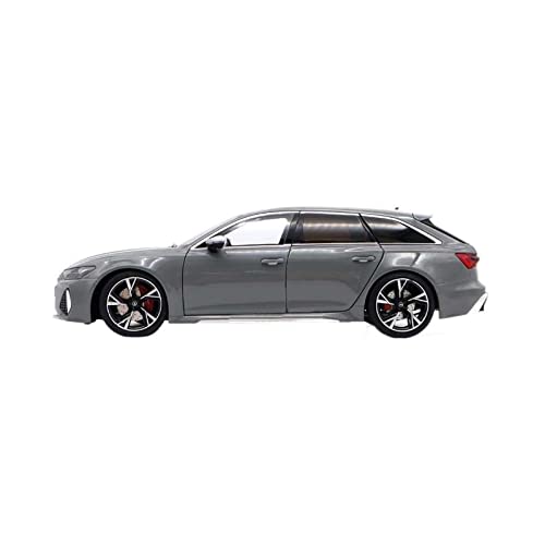XGFFBAGB 1:18 Für RS6 Avant C8 Diecast Modell Spielzeug Autos Geschenke(Gray A,No Box) von XGFFBAGB
