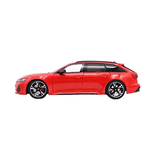 XGFFBAGB 1:18 Für RS6 Avant C8 Diecast Modell Spielzeug Autos Geschenke(Rosso,No Box) von XGFFBAGB