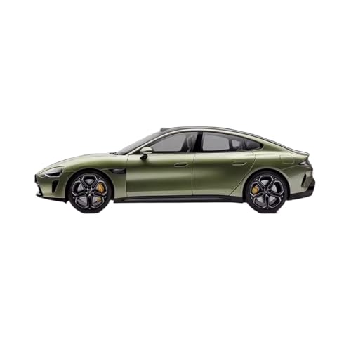 XGFFBAGB 1:18 Für SU7 Limousine Druckgusslegierung Statisches Automodell Fan Collection Home Decoration Metallornamente(Green,No Box) von XGFFBAGB