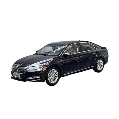 XGFFBAGB 1:18 Für SUPERB SUV Diecast Legierung Auto Modell Sammlung Display Hobby(Black Purple,with Box) von XGFFBAGB