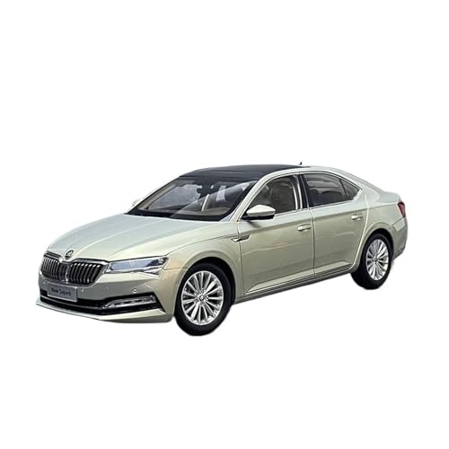 XGFFBAGB 1:18 Für SUPERB SUV Diecast Legierung Auto Modell Sammlung Display Hobby(Gold,with Box) von XGFFBAGB