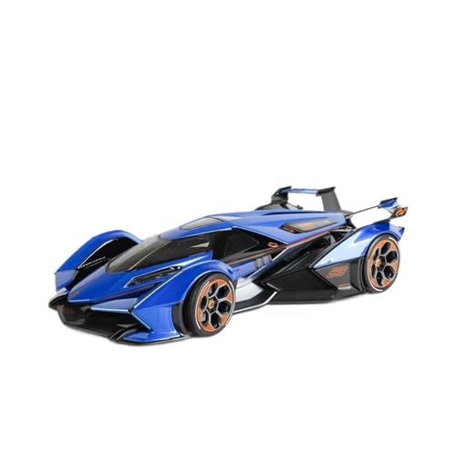 XGFFBAGB 1:18 Für V12 Vision Gran Turismo Sportwagen Statische Druckgussfahrzeuge Sammlermodell Spielzeug(Blu,with Box) von XGFFBAGB