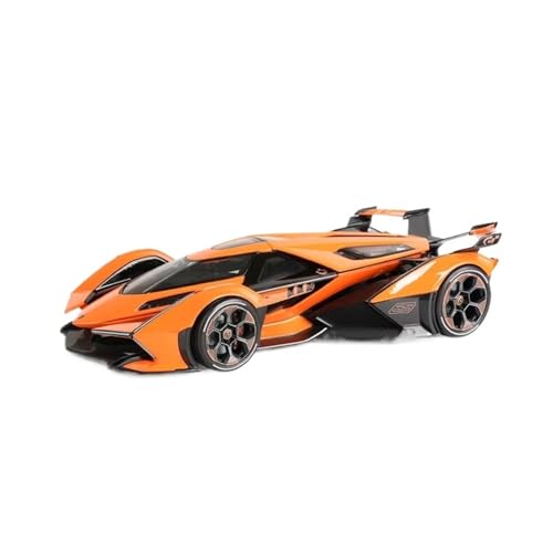 XGFFBAGB 1:18 Für V12 Vision Gran Turismo Sportwagen Statische Druckgussfahrzeuge Sammlermodell Spielzeug(Orange,No Box) von XGFFBAGB