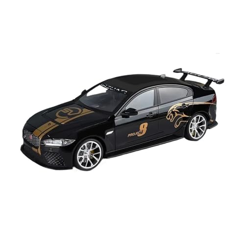 XGFFBAGB 1:18 Für XE SV Projekt 8 Legierung Auto Modell Diecast Spielzeug Geschenke Sammlung(Black,with Box) von XGFFBAGB
