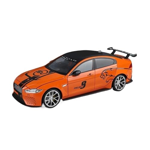 XGFFBAGB 1:18 Für XE SV Projekt 8 Legierung Auto Modell Diecast Spielzeug Geschenke Sammlung(Orange,No Box) von XGFFBAGB