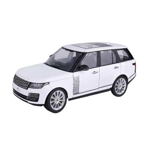 XGFFBAGB 1:18 Legierung Automodell Diecast Metall Geländewagen Sound Und Licht Spielzeug Geschenk(White,No Box) von XGFFBAGB