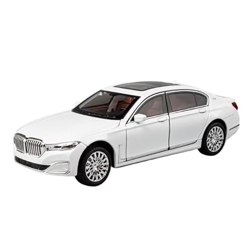 XGFFBAGB 1:24 Für 7 Serie 760 LI Legierung Druckguss Metall Auto Modell Sound Und Licht Sammlung Spielzeug Geschenk(White D,with Box) von XGFFBAGB