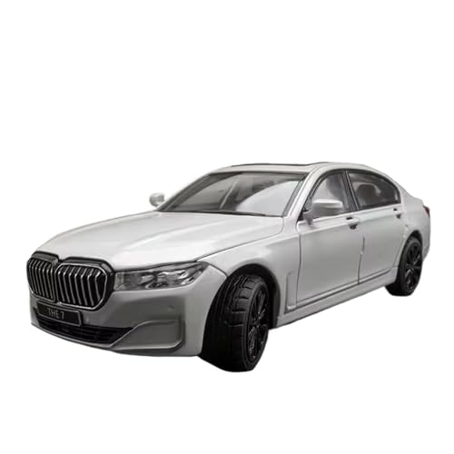 XGFFBAGB 1:24 Für 7 Serie 760 LI Legierung Druckguss Metall Auto Modell Sound Und Licht Sammlung Spielzeug Geschenk(White E,No Box) von XGFFBAGB