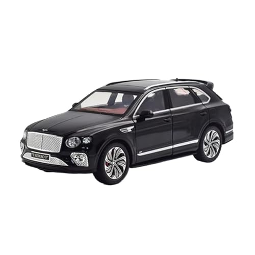 XGFFBAGB 1:24 Für Bentayga SUV Legierung Diecast Metall Spielzeug Fahrzeuge Auto Modell Sound Und Licht Sammlung Geschenk(Black,with Box) von XGFFBAGB