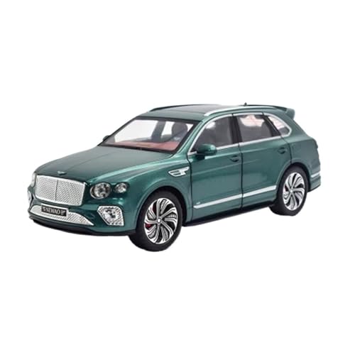 XGFFBAGB 1:24 Für Bentayga SUV Legierung Diecast Metall Spielzeug Fahrzeuge Auto Modell Sound Und Licht Sammlung Geschenk(Green,No Box) von XGFFBAGB