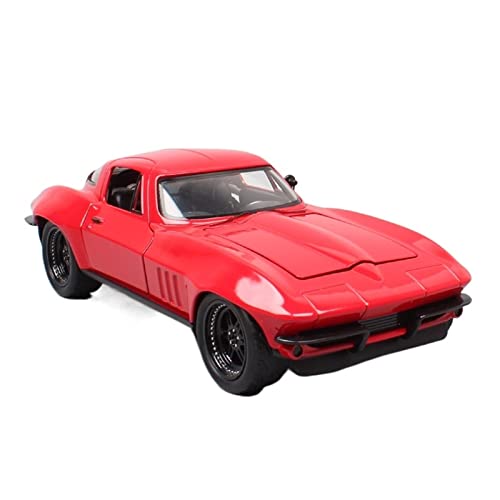 XGFFBAGB 1:24 Für Corvette Die Letty 1966 Diecast Autos Modell Skala Auto Spielzeug Fahrzeug(No Box) von XGFFBAGB