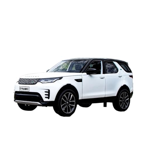 XGFFBAGB 1:24 Für Discovery R-Dynamic SUV Legierung Modell Druckguss Metallguss Sound Und Licht Auto Spielzeug(White,No Box) von XGFFBAGB