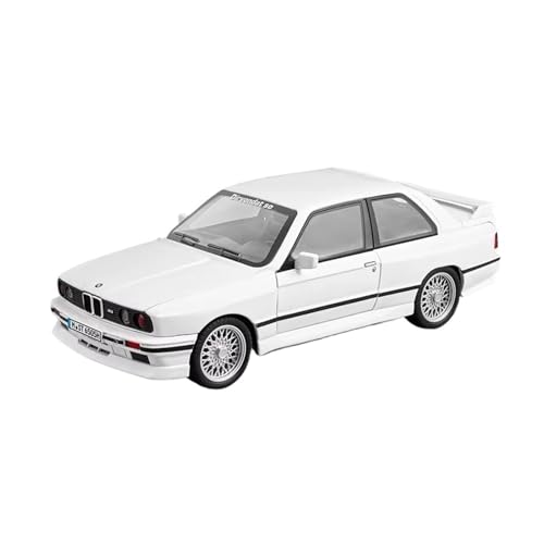 XGFFBAGB 1:24 Für E30 M3 IM Legierung Metall Auto Modell Sammlung Spielzeug(White,with Box) von XGFFBAGB