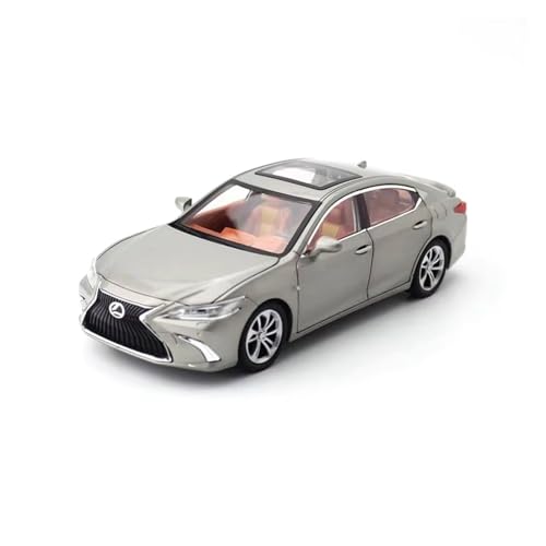 XGFFBAGB 1:24 Für ES300h Auto Spielzeug Diecast Modell Pull Back Sound & Licht Tür Öffnende Sammlung Geschenk(Gray B,No Box) von XGFFBAGB