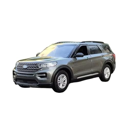 XGFFBAGB 1:24 Für Explorer XLT SUV Legierung Druckguss Metall Spielzeug Off-Road Fahrzeuge Auto Modell Sammlung Geschenke(Gray B,with Box) von XGFFBAGB