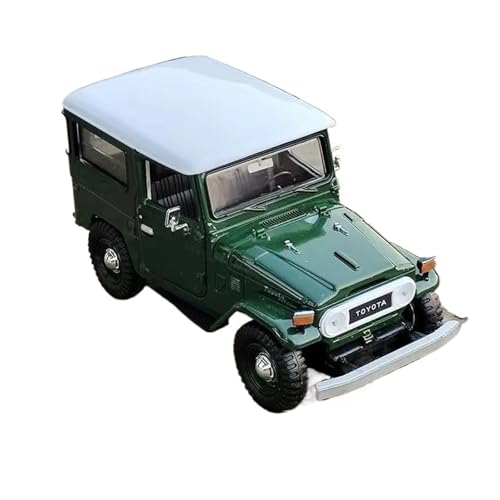 XGFFBAGB 1:24 Für FJ40 Legierung Auto Modell Druckguss Metall Spielzeug Geländewagen Sammlung Geschenk(Green,with Box) von XGFFBAGB