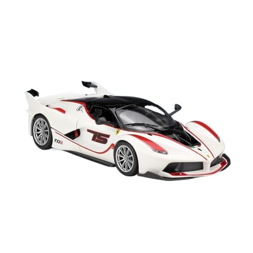XGFFBAGB 1:24 Für FXX K Legierung Auto Modell Sammeln Geschenke Spielzeug(White,No Box) von XGFFBAGB
