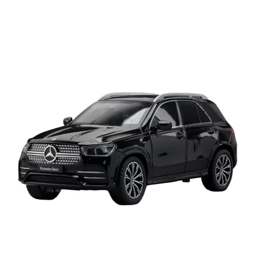 XGFFBAGB 1:24 Für GLE350 SUV Legierung Druckguss Modell Sound Und Licht Pull Back Auto Spielzeug Geschenke(Black,No Box) von XGFFBAGB