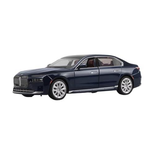 XGFFBAGB 1:24 Für I7 G70 Legierung Auto Modell Diecast Metall Sound Licht Spielzeug Geschenk(Blu,No Box) von XGFFBAGB