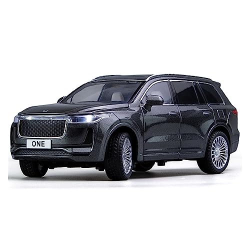 XGFFBAGB 1:24 Für Leading IDEAL ONE Legierung Druckguss Metall Casting Modell Auto Spielzeug(Black,with Box) von XGFFBAGB