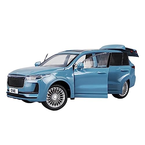 XGFFBAGB 1:24 Für Leading IDEAL ONE Legierung Druckguss Metall Casting Modell Auto Spielzeug(Blu,with Box) von XGFFBAGB