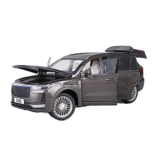 XGFFBAGB 1:24 Für Leading IDEAL ONE Legierung Druckguss Metall Casting Modell Auto Spielzeug(Gray C,with Box) von XGFFBAGB