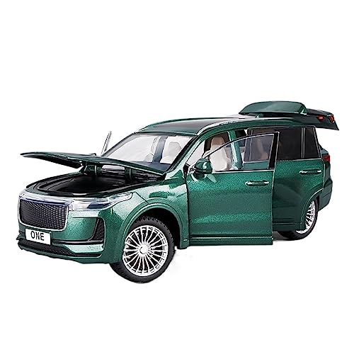 XGFFBAGB 1:24 Für Leading IDEAL ONE Legierung Druckguss Metall Casting Modell Auto Spielzeug(Green,with Box) von XGFFBAGB