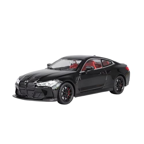 XGFFBAGB 1:24 Für M4 IM Sportwagen Legierung Muscle Car Modell Sound Und Licht Zurückziehen Spielzeug Sammlerstücke Geschenk(Black,No Box) von XGFFBAGB