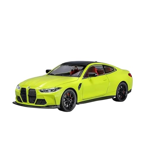 XGFFBAGB 1:24 Für M4 Sport Auto Modell Diecast Spielzeug Fahrzeug Sammlung Wohnkultur Geschenk(Yellow,No Box) von XGFFBAGB